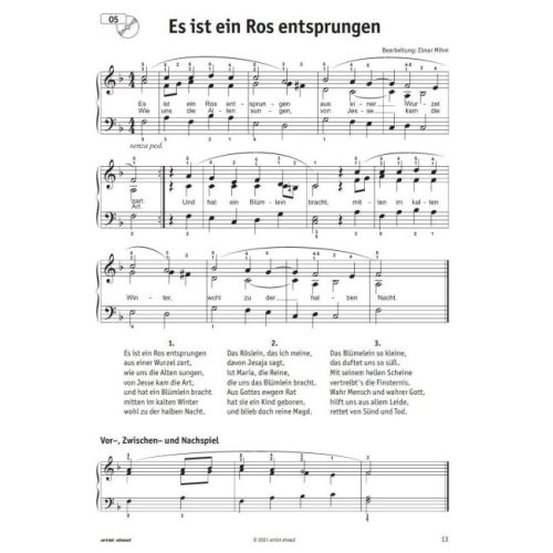 Das bezaubernde Weihnachtsbüchlein für Klavier