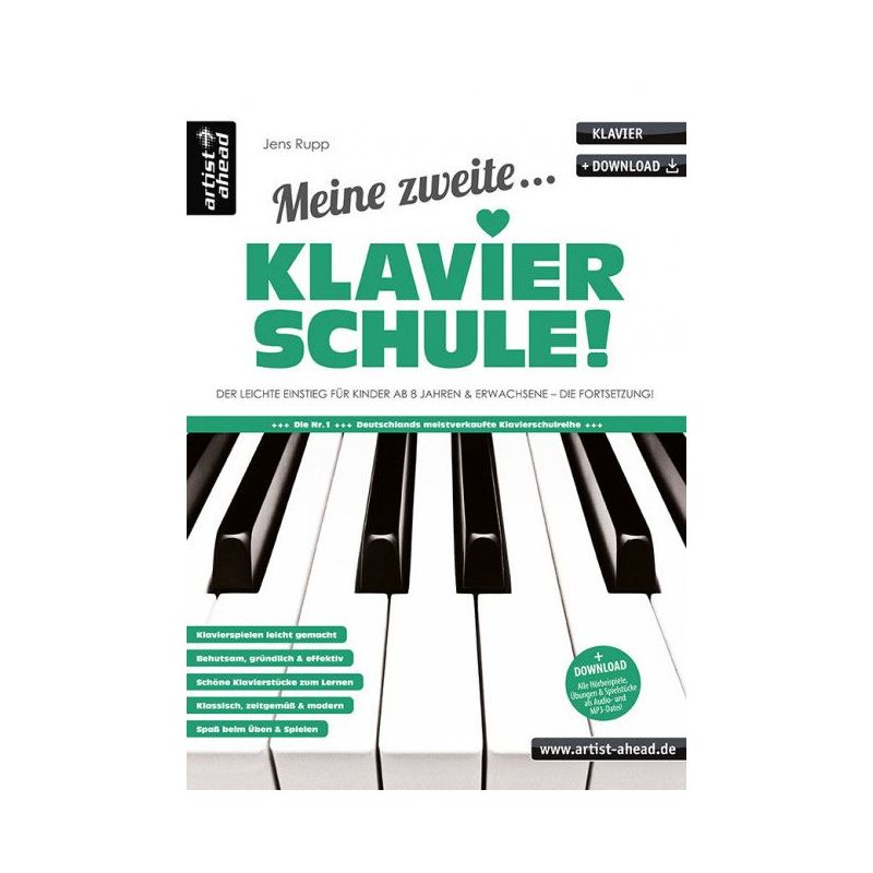 Rupp, Jens - Meine zweite Klavierschule! Vol. 2