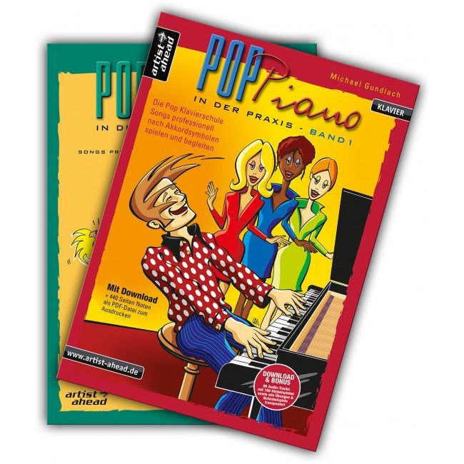 Gundlach, Michael - Pop-Piano in der Praxis - Band 1 & 2 Vol. 1 & 2