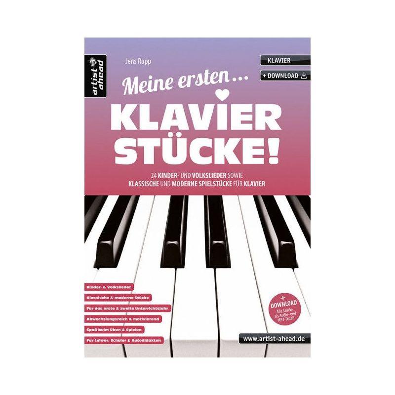 Meine ersten Klavierstücke!