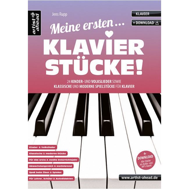 Meine ersten Klavierstücke!