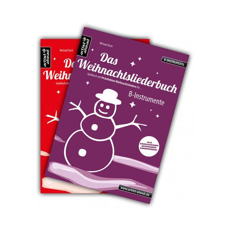 Das Weihnachtliederbuch-Set für B-Instrumente & Klavierbegleitung