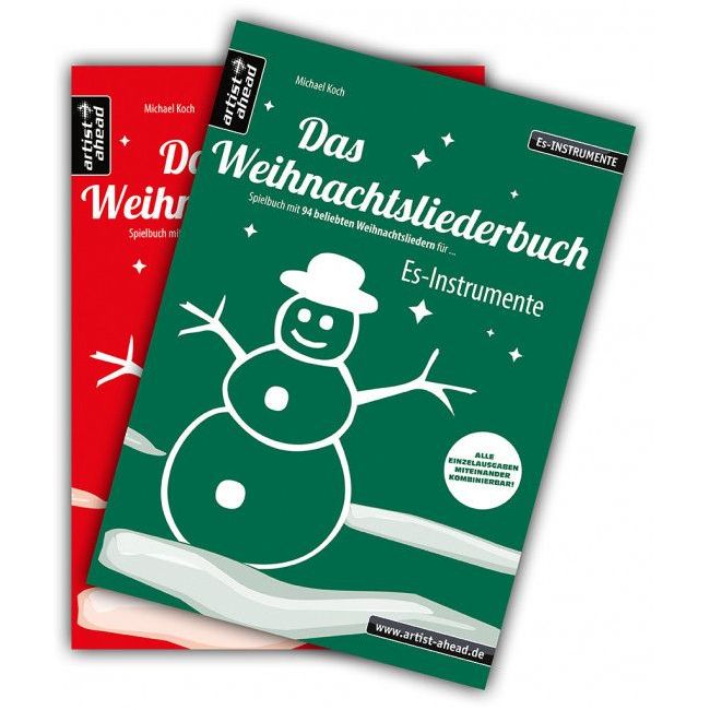 Das Weihnachtliederbuch-Set für Es-Instrumente & Klavierbegleitung