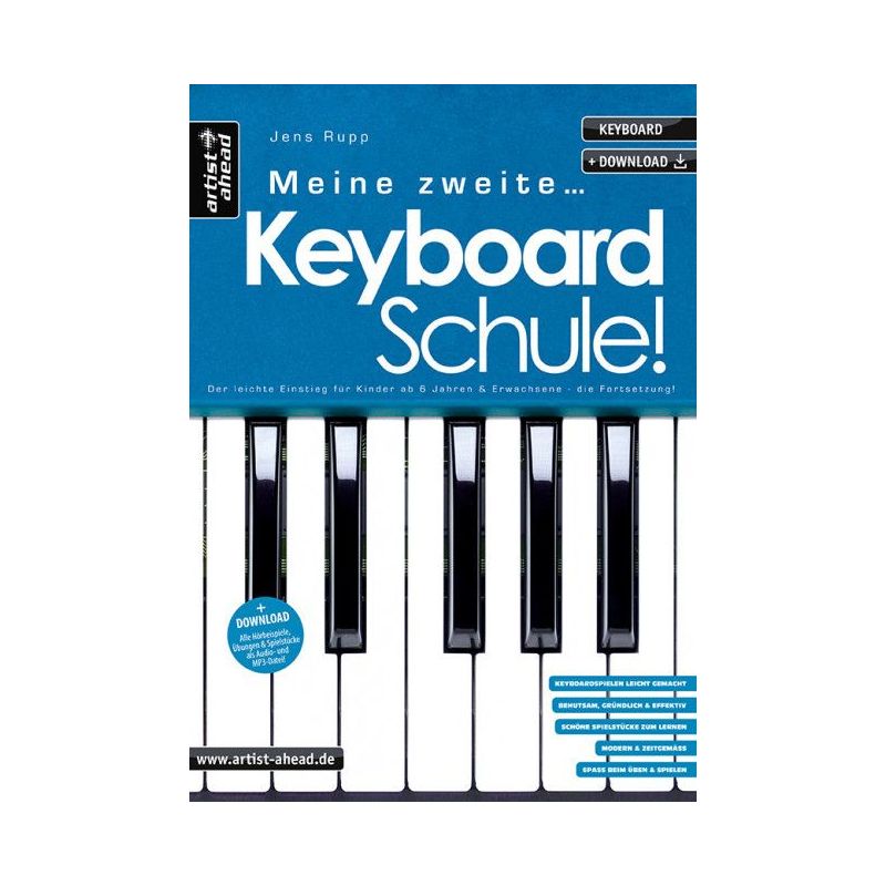 Rupp, Jens - Meine zweite Keyboardschule! Vol. 2