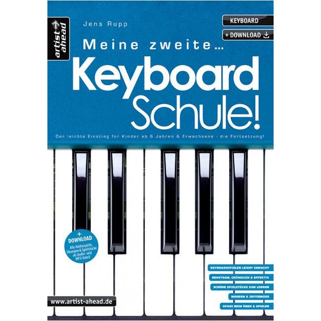 Rupp, Jens - Meine zweite Keyboardschule! Vol. 2