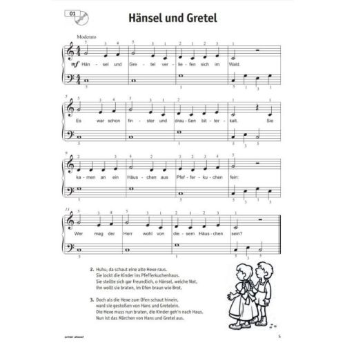 Mein erstes Kinderliederbüchlein für Klavier!