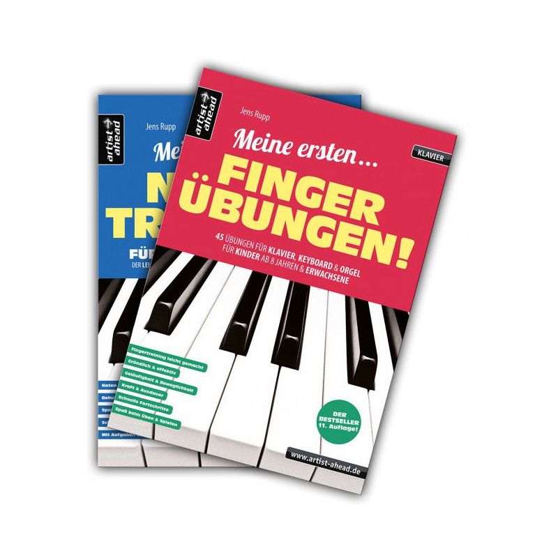 Rupp, Jens - Meine ersten Fingerübungen & Mein erstes Notentraining im Set!