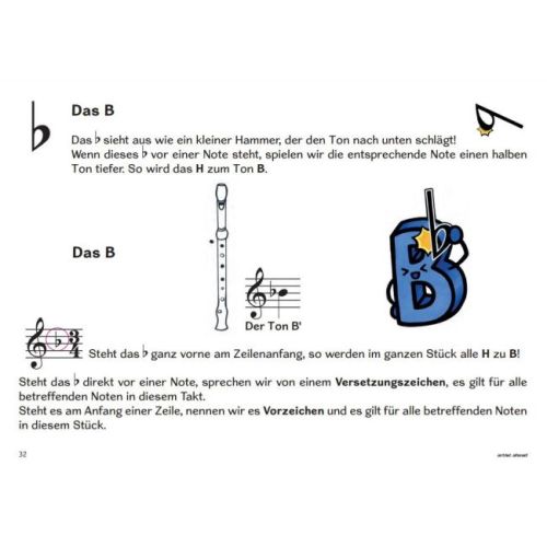Hossain, Susanne - Blockflöte lernen mit Lotti & Ben Vol. 2