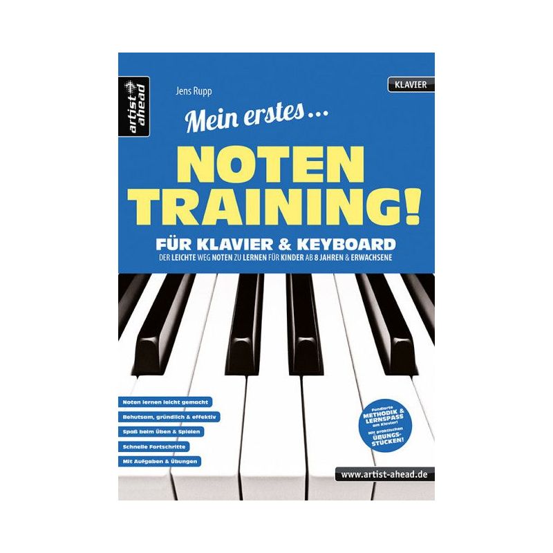 Rupp, Jens - Mein erstes Notentraining für Klavier & Keyboard!
