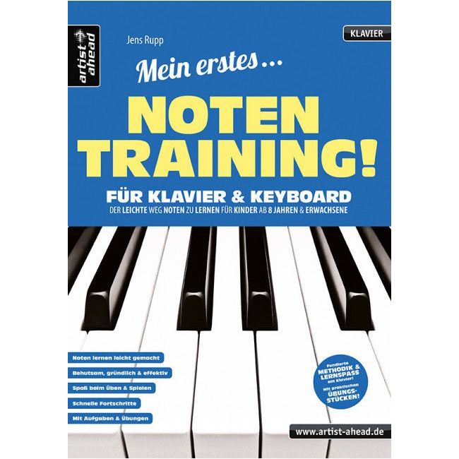 Rupp, Jens - Mein erstes Notentraining für Klavier & Keyboard!