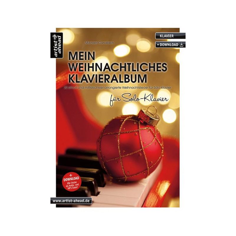 Mein weihnachtliches Klavieralbum für Solo-Klavier
