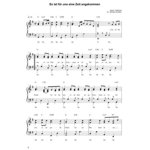 Mein weihnachtliches Klavieralbum für Klavier und Gesang