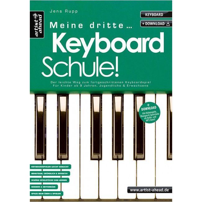 Rupp, Jens - Meine dritte Keyboardschule! Vol. 3