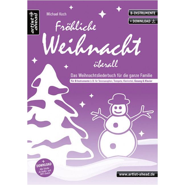 Fröhliche Weihnacht überall - B-Instrumente