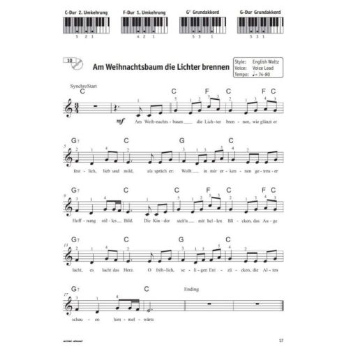 Meine schönsten Weihnachtslieder für Keyboard!