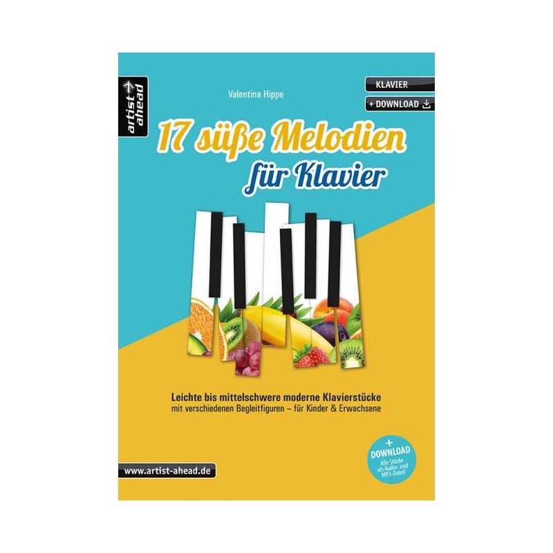 Hippe, Valentina - 17 süße Melodien für Klavier