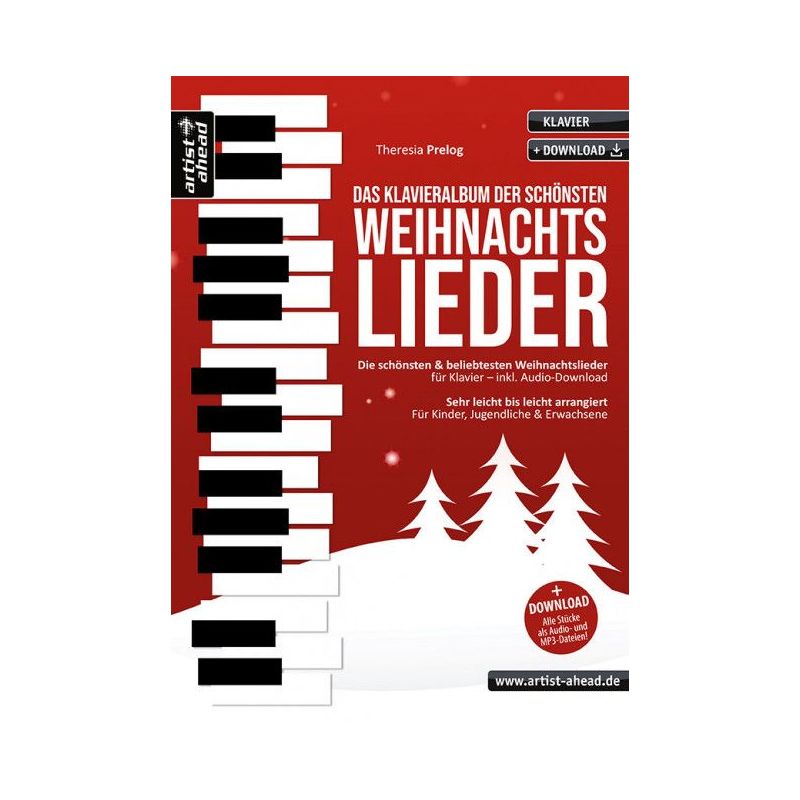 Das Klavieralbum der schönsten Weihnachtslieder