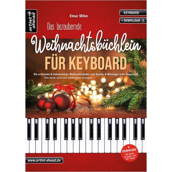 Das bezaubernde Weihnachtsbüchlein für Keyboard