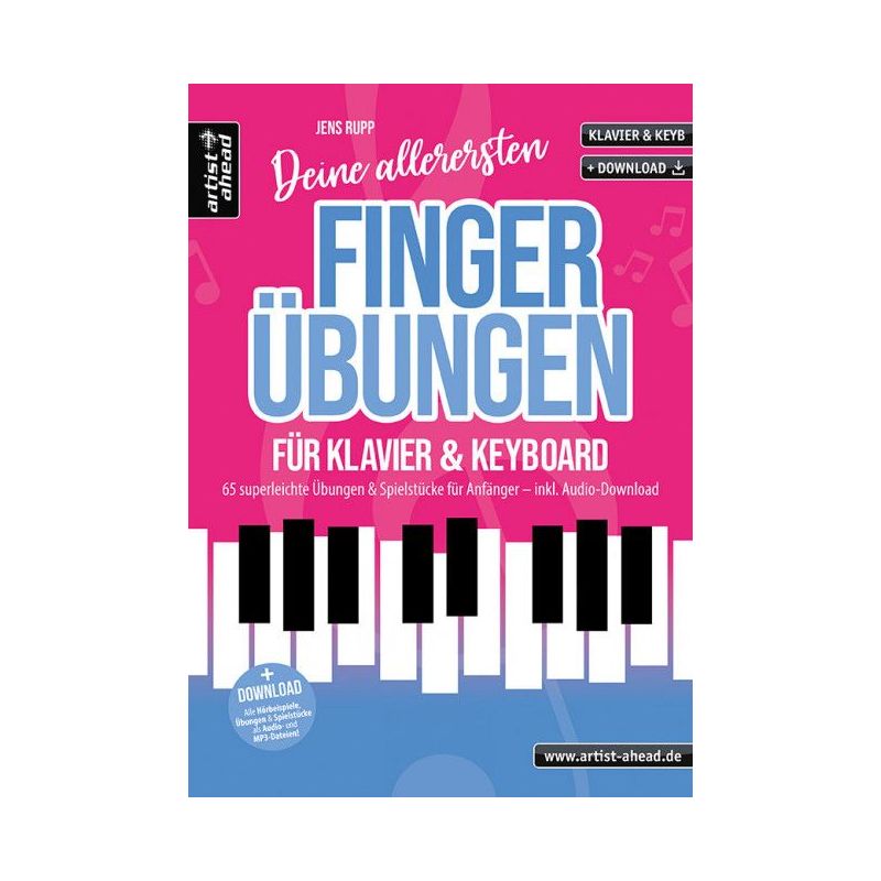 Rupp, Jens - Deine allerersten Fingerübungen für Klavier & Keyboard