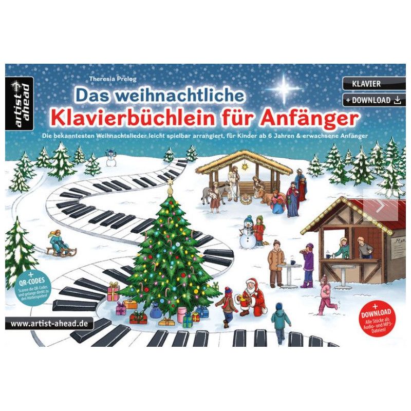Das weihnachtliche Klavierbüchlein für Anfänger