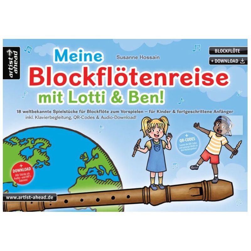 Hossain, Susanne - Meine Blockflötenreise mit Lotti & Ben!