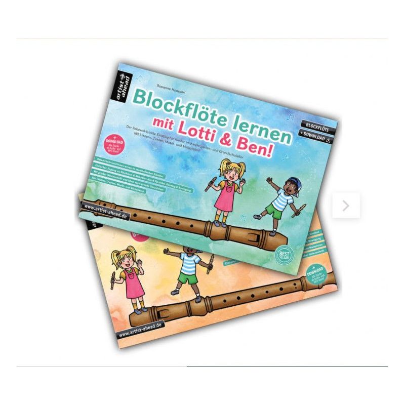 Hossain, Susanne - Blockflöte lernen mit Lotti & Ben