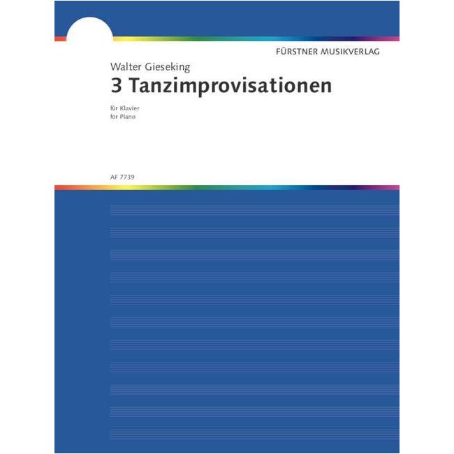 Gieseking, Walter - Three improvised dances