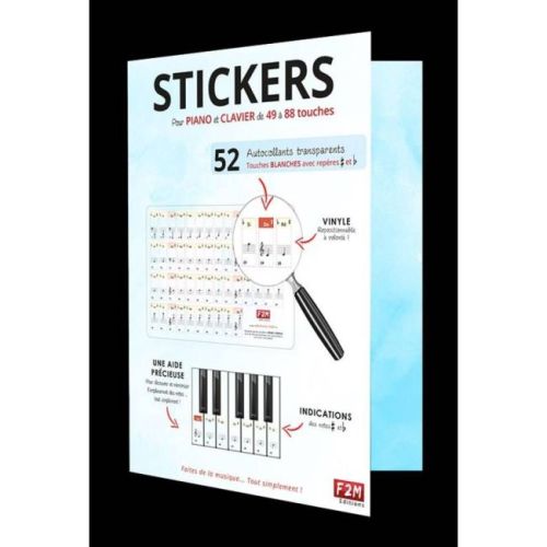 Stickers Pour Piano et Clavier