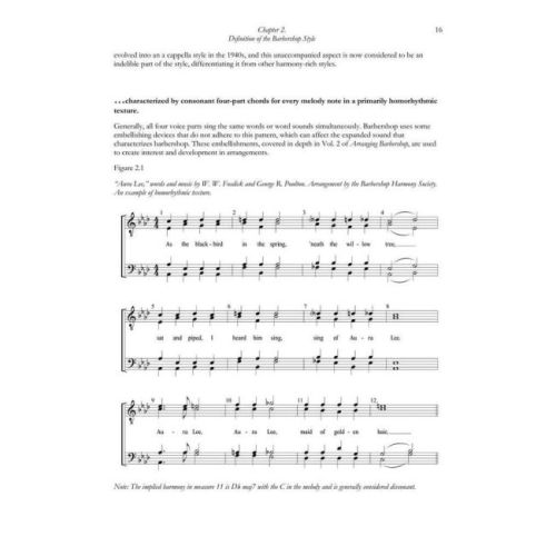 Arranging Barbershop, Vol. 1