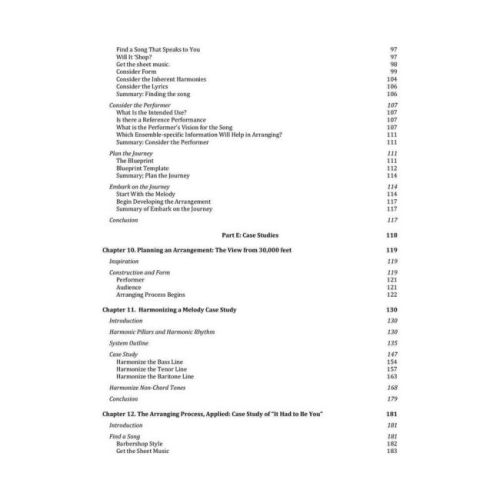 Arranging Barbershop, Vol. 1