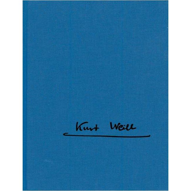 Weill, Kurt - Works with violin solo