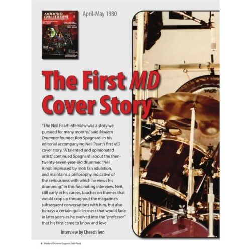 Modern Drummer Legends: Rush's Neil Peart