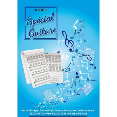 Bloc Tablature Special Guitare