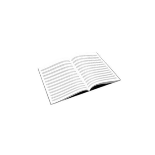 Cahier De Musique 12 Portees