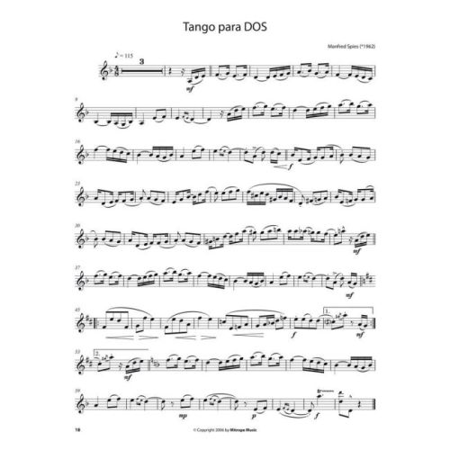 Da Capo Bühnenspaß Bronze - Klarinette