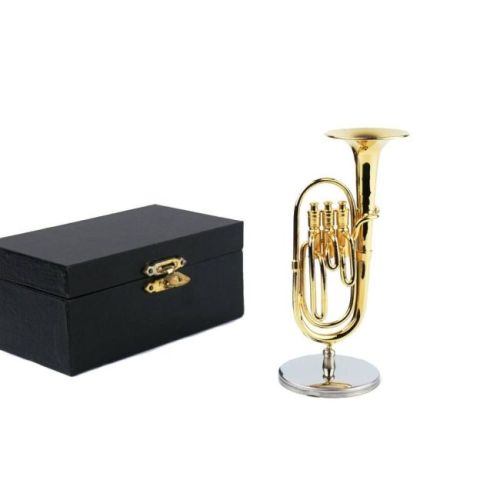 Tuba with stand & gift case