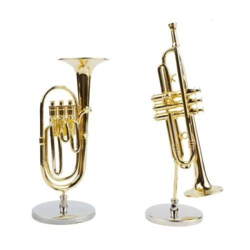 Tuba with stand & gift case