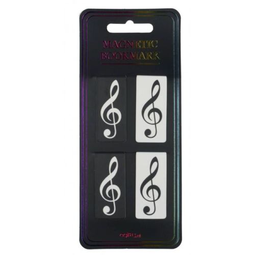 Magnetic bookmark g-clef...