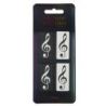 Magnetic bookmark g-clef black & white