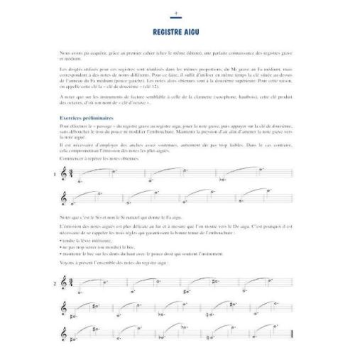 La clarinette à l'école de musique Vol.2 Vol. 2
