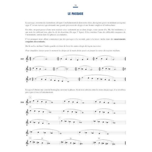 La clarinette à l'école de musique Vol.2 Vol. 2