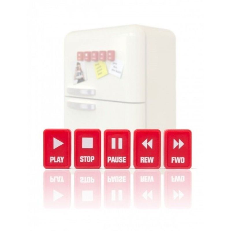 Pushy Button Magnets - Set Of 5