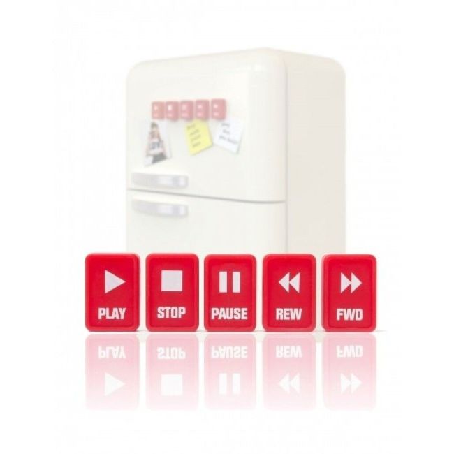 Pushy Button Magnets - Set Of 5