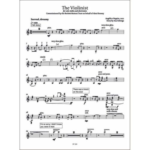 Negrón, Angélica - The Violinist