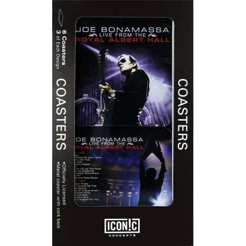 Joe Bonamassa Tin Coaster Set - Royal Albert Hall