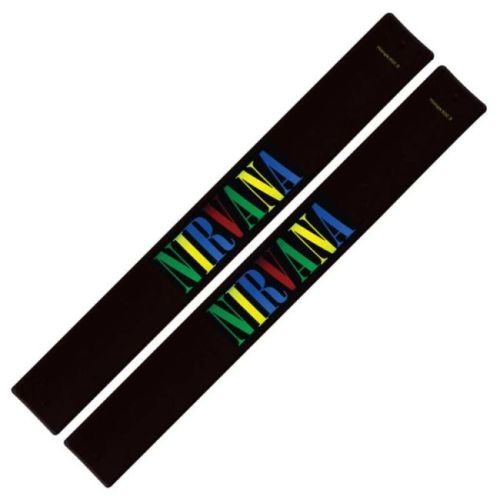 Nirvana Slap Band 2-Pack - Multi Color Logo