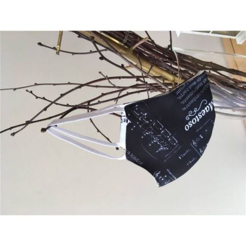 Music Design Face Covering Black
