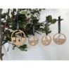 Wooden music pendants