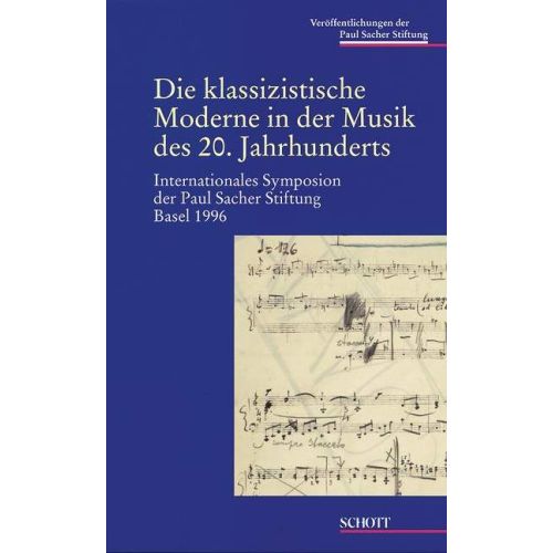 Die klassizistische Moderne...