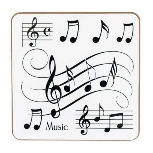 Coaster Set Of 4 Musical...